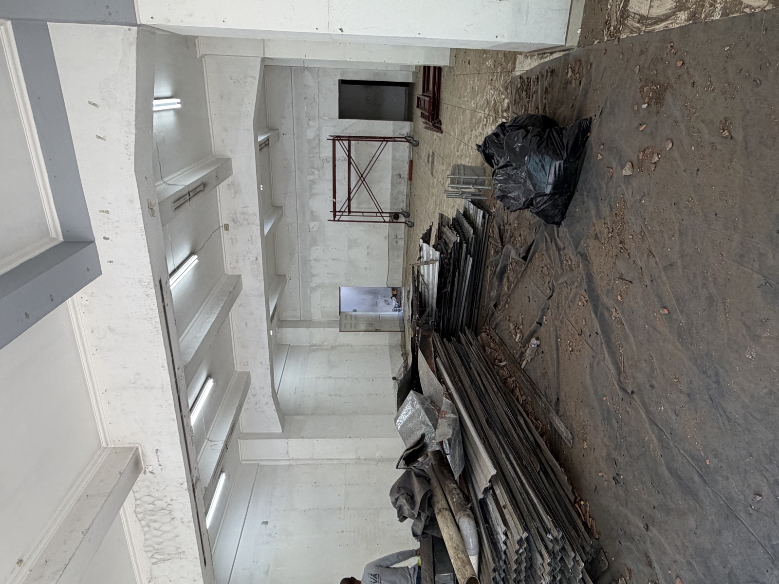 Interior en obra